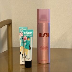 Jeffrey Star On Till Dawn O/S Makeup Setting Spray + Benefit Smooth Face Primer